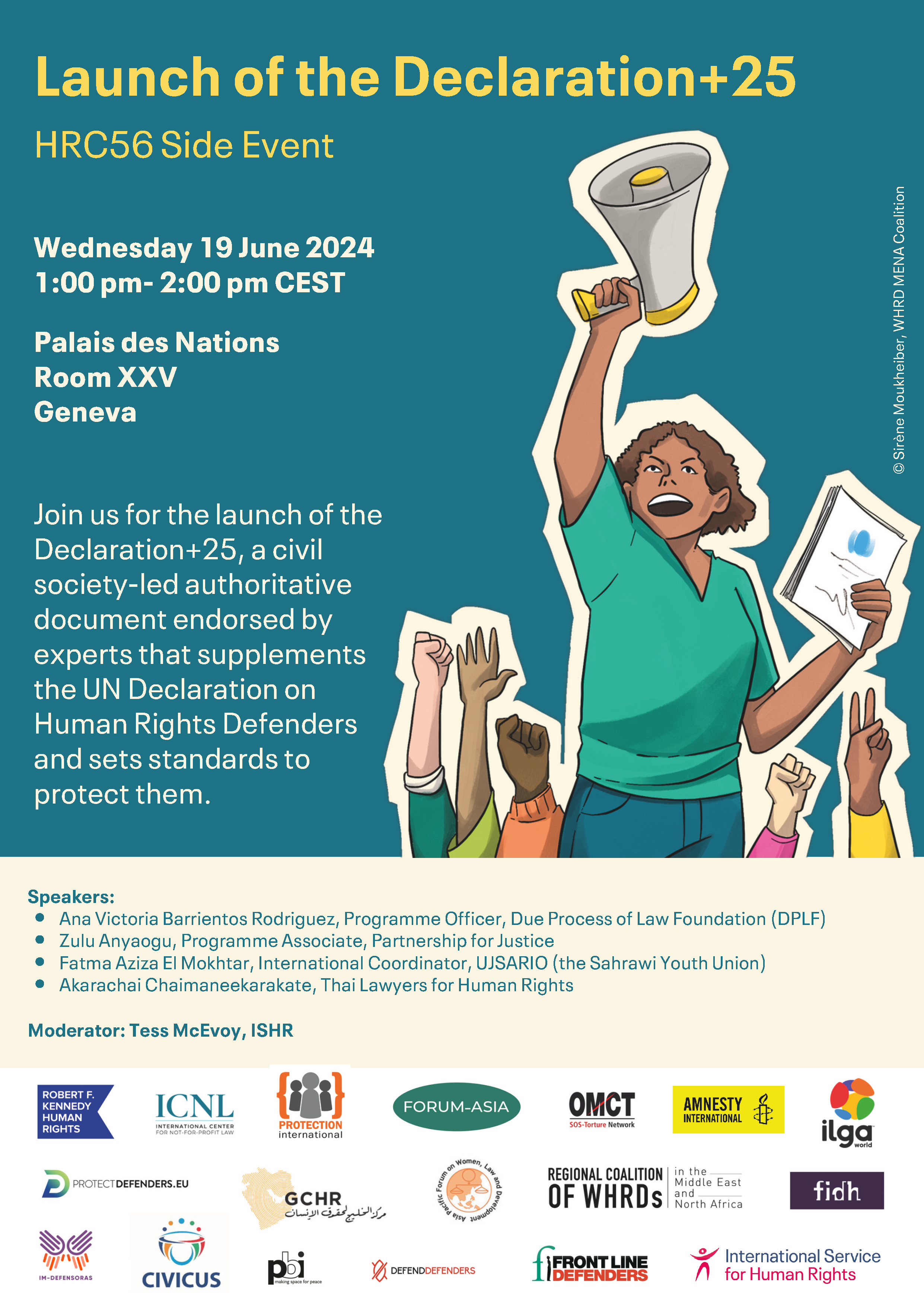 The image shows the flyer of the 