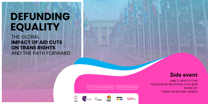 Defunding equality side event at HRC59