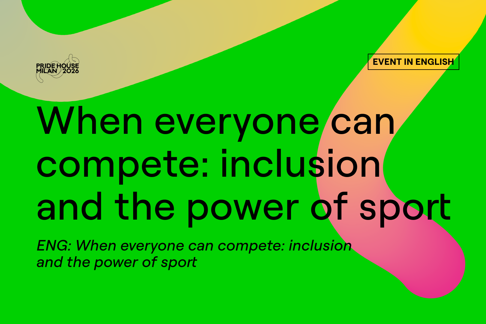 A flyer of an event titled 